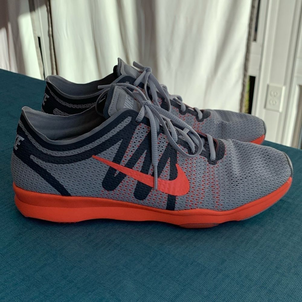 Nike Air Zoom Fit 2 Pure Platinum/Cool Grey neon peach